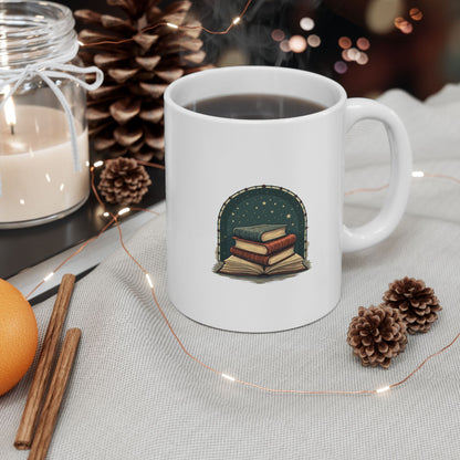 Book Magic Ceramic Mug, (11oz, 15oz) - Free Shipping