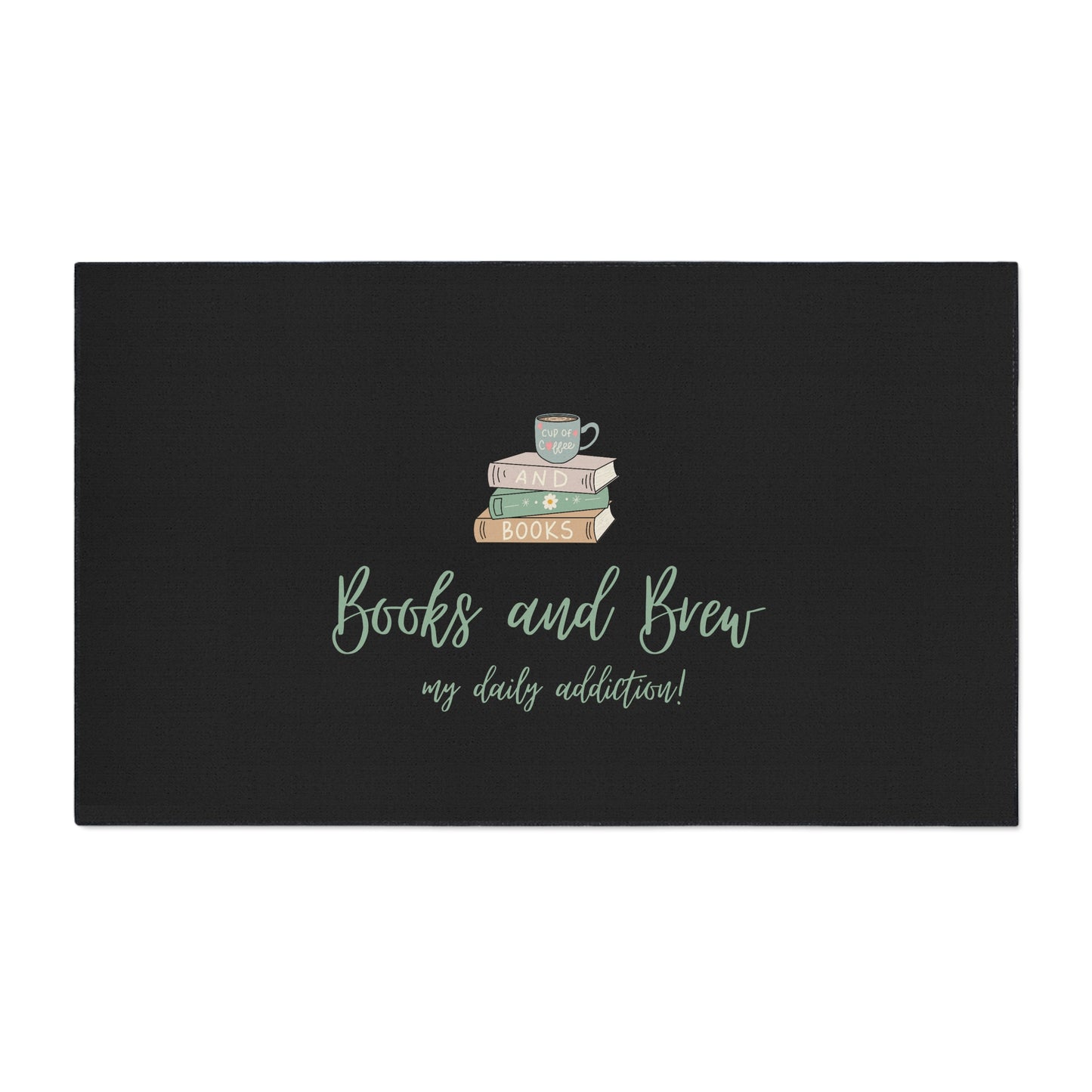 Books and Brew - Heavy Duty Floor Mat - Free Shipping