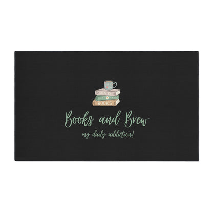 Books and Brew - Heavy Duty Floor Mat - Free Shipping