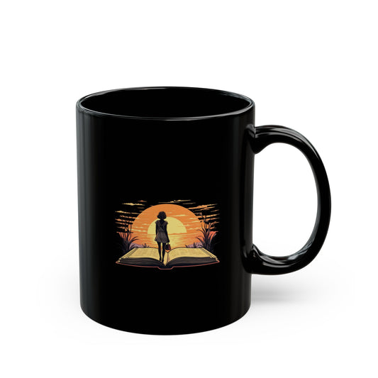 Getting lost for a while - Black Mug (11oz, 15oz)