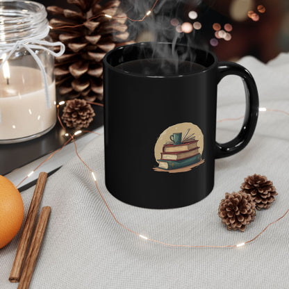 Books and Coffee - Black Mug (11oz, 15oz)