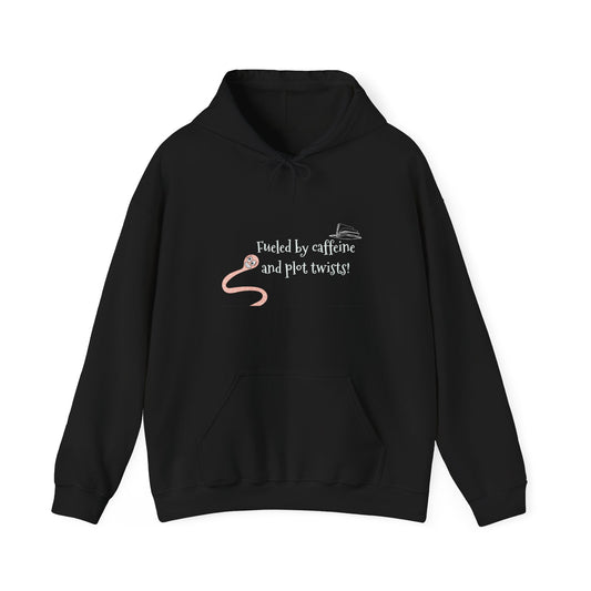 Bookworm Fuel - Unisex Heavy Blend™ Hooded Sweatshirt - Free Shipping