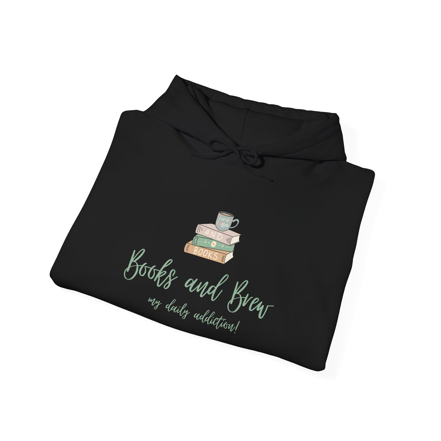 Books and Brew - Unisex Heavy Blend™ Hooded Sweatshirt - Free Shipping