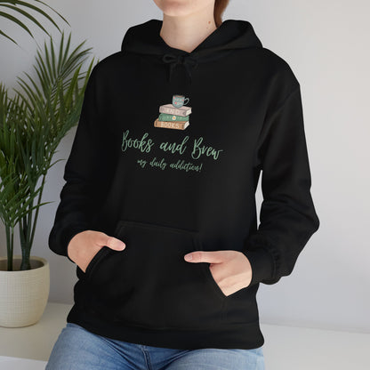 Books and Brew - Unisex Heavy Blend™ Hooded Sweatshirt - Free Shipping