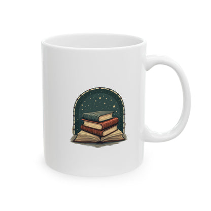 Book Magic Ceramic Mug, (11oz, 15oz) - Free Shipping