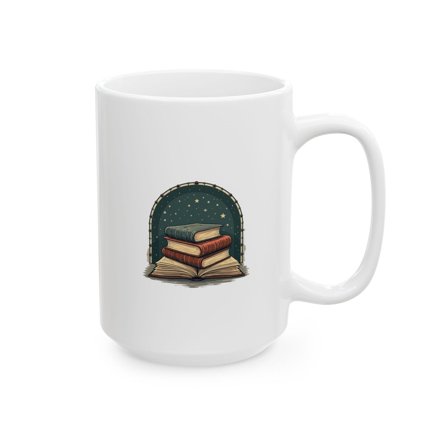 Book Magic Ceramic Mug, (11oz, 15oz) - Free Shipping